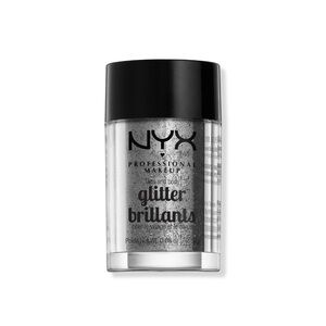 NYX PROFESSIONAL MAKEUP Face & Body Glitter, Silver - Brillants - GLI10 - NWT